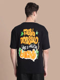 Bene Kleed Men Typography Printed Drop-Shoulder Sleeves T-shirt