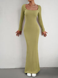 all about you Women Self Design Bodycon Maxi Dress