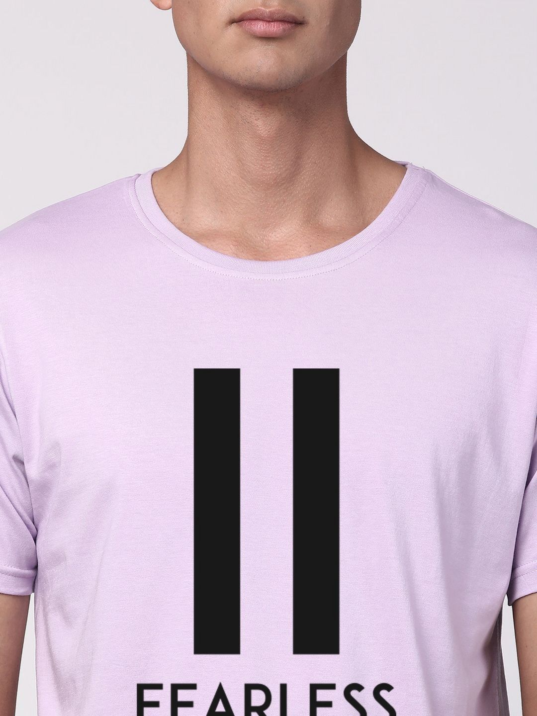 ADRO Men Typography Printed Cotton T-shirt