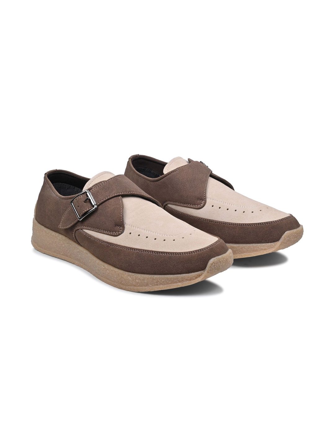 MONKSTORY Men Suede Sneakers