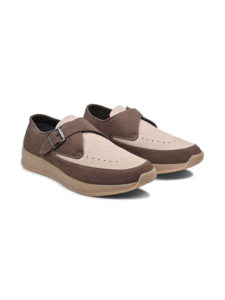 MONKSTORY Lelaki Suede Sneakers