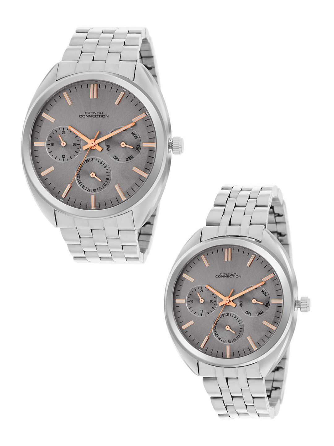 Sambungan Perancis Analog Multi Function Pasangan menonton FCN0113SM