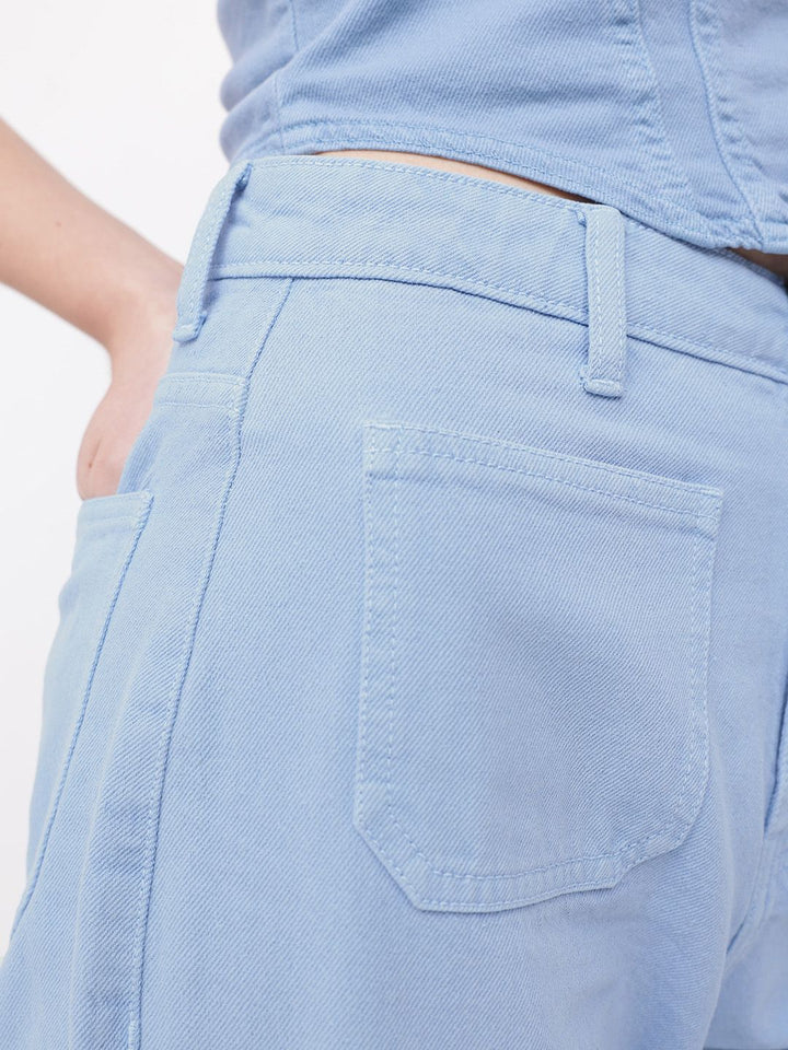 DressBerry Reworked & Ready Wide Leg Jeans
