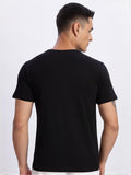 ADRO Men Black Tshirts