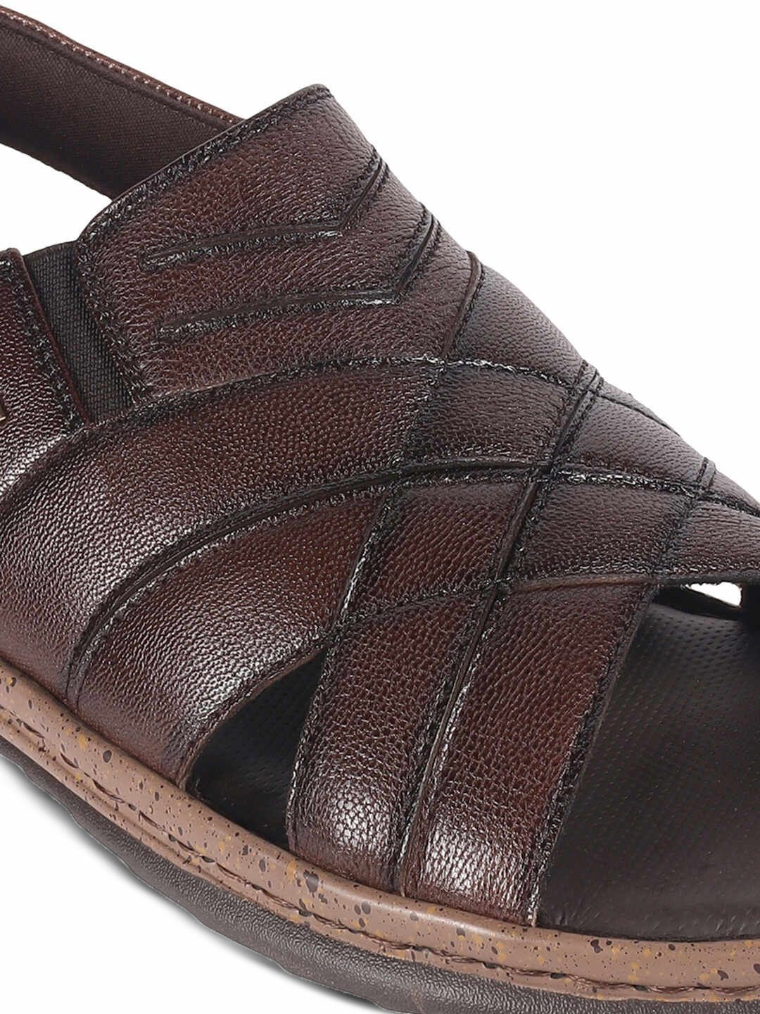 Mochi Men Leather Comfort Sandals