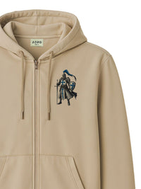 ADRO Men Printed Hooded Sweatshirt