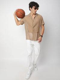 VASTRADO Men Classic Opaque Casual Shirt