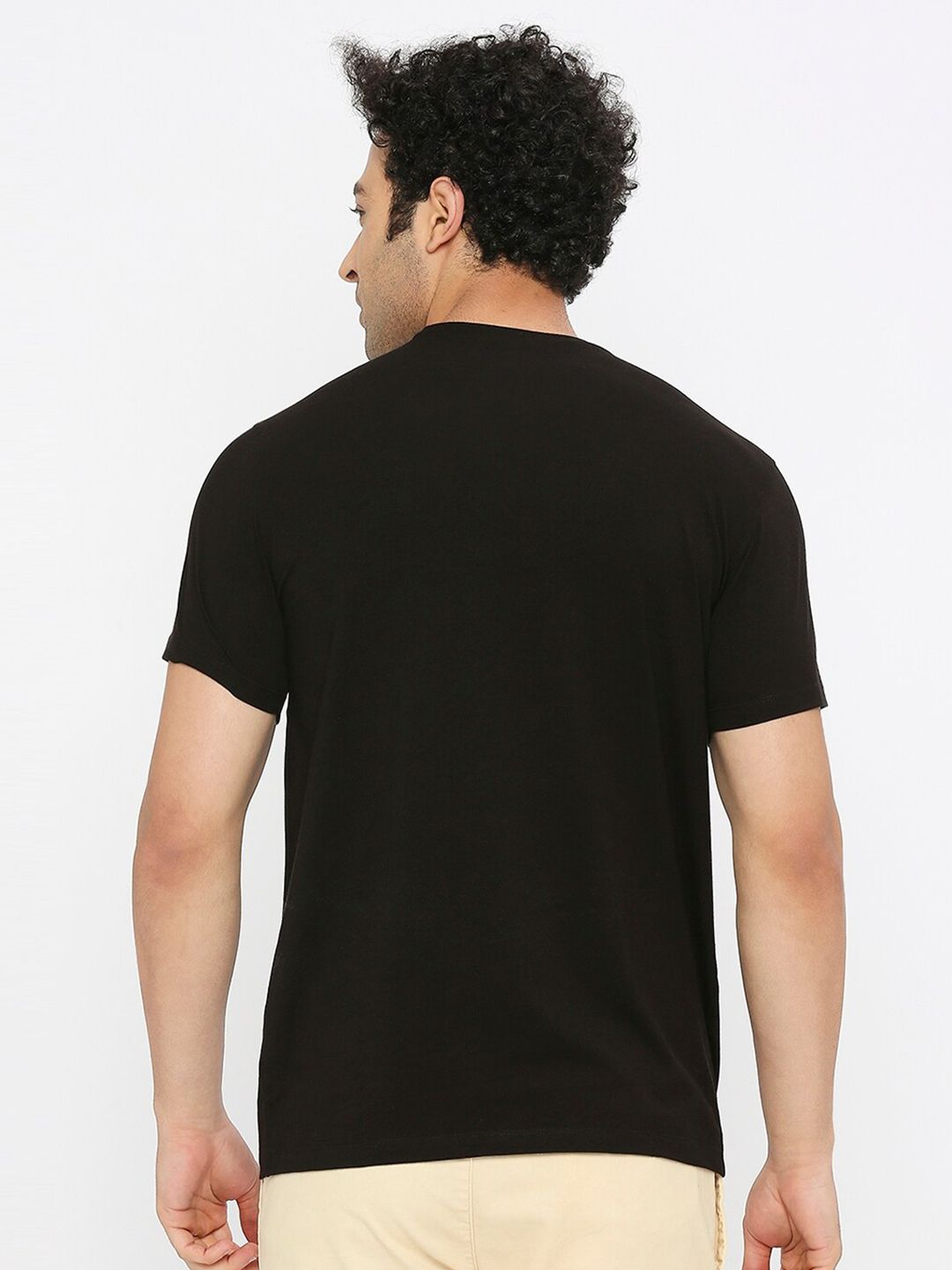 SPYKAR Typography Printed Cotton T-Shirt