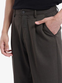 RARE RABBIT Men Loose Fit Regular Trousers