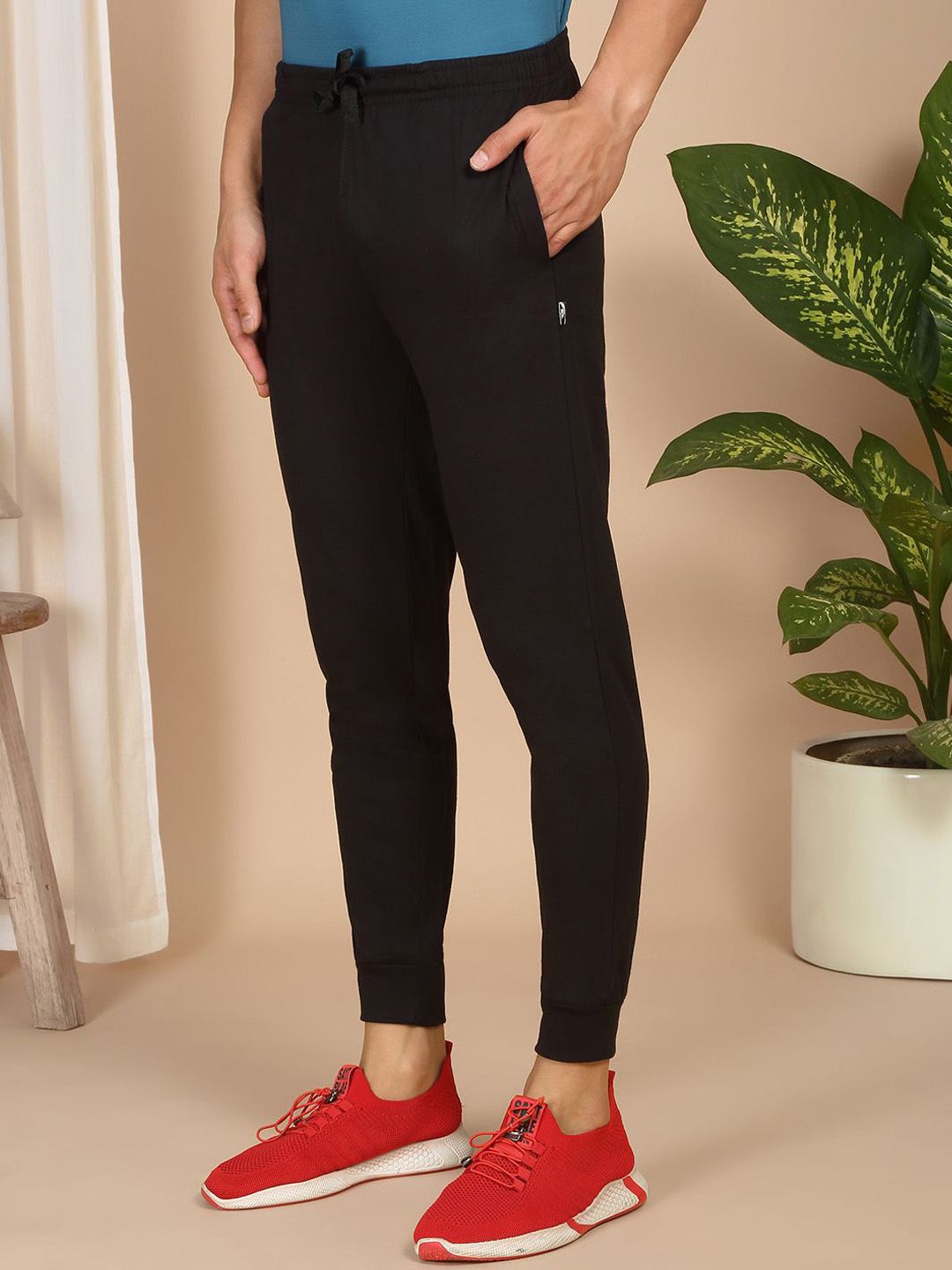 Sweet Dreams Men Cotton Mid-Rise Regular Fit Joggers