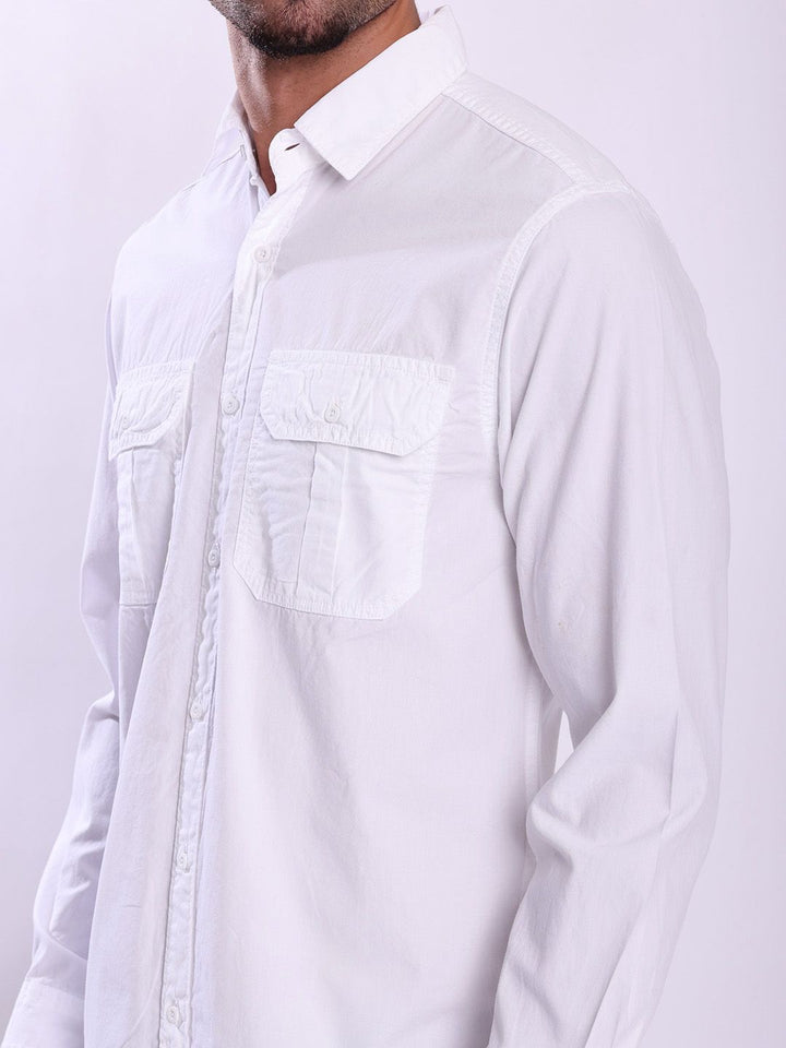 Bene Kleed Spread Collar Cotton Regular Fit Casual Shirt
