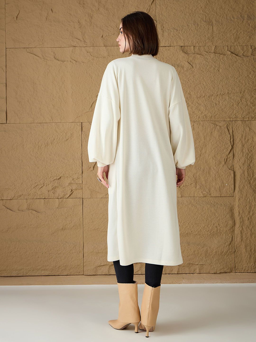 Sassafras Buka Longline Front Shrug