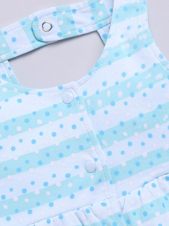 Moms Love Infant Girls Peppa Pig Printed Pure Cotton Fit & Flare Dress