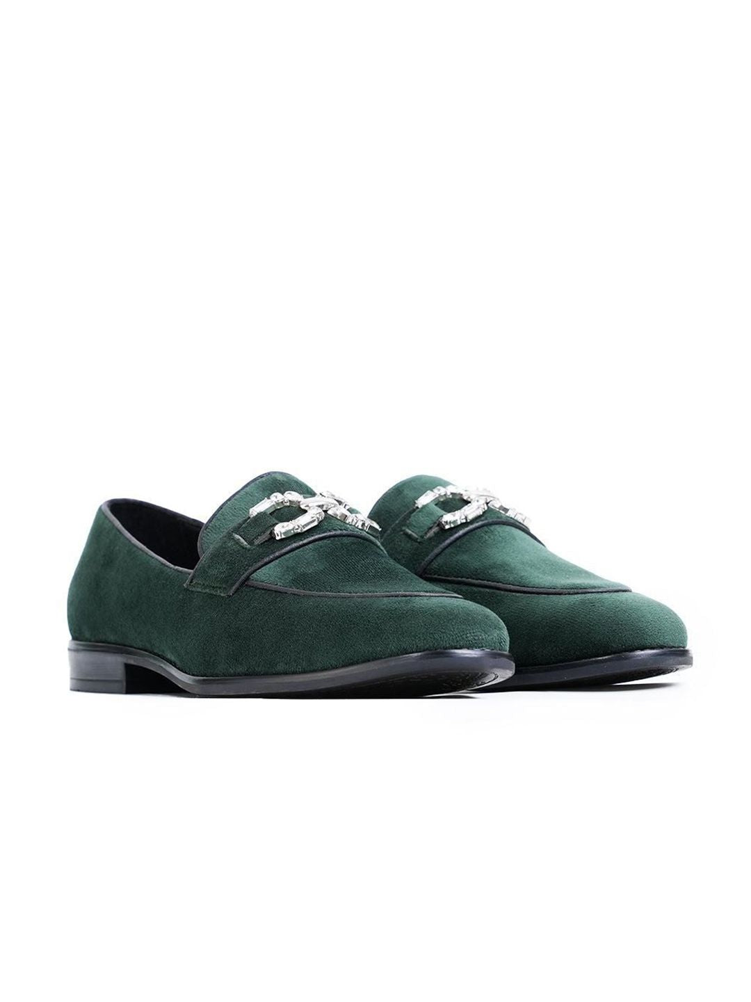 MONKSTORY Men Round Toe Slip-On Loafers
