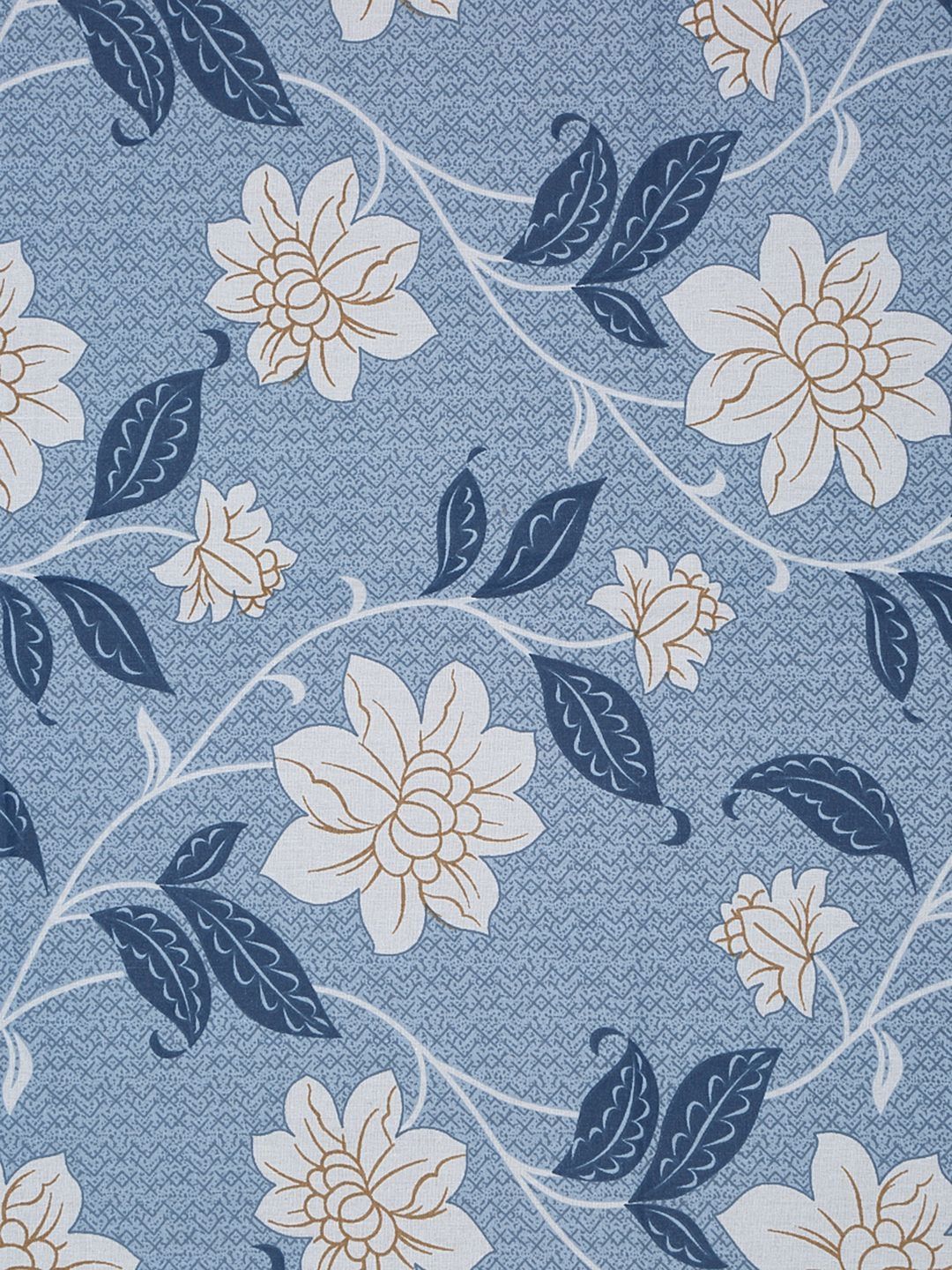 Myntra Elegant Homes Floral 400 TC Kapas Tulen Cadar Single Dengan 1 Sarung Bantal