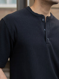 Powerlook Men Drop-Shoulder Sleeves T-shirt