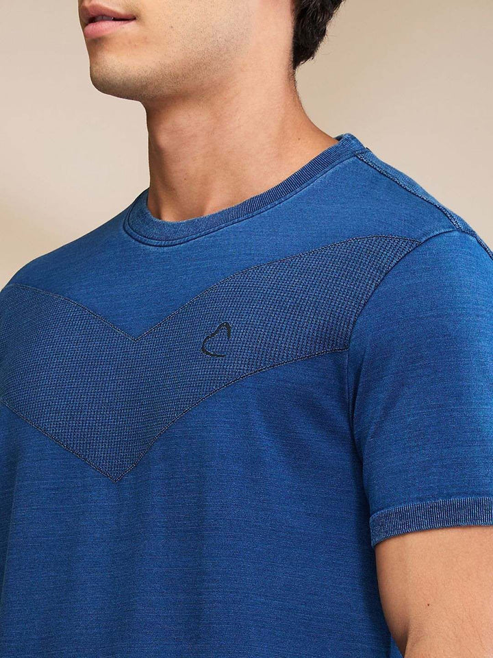 Being Human Men Solid Round Neck Cotton T-shirt