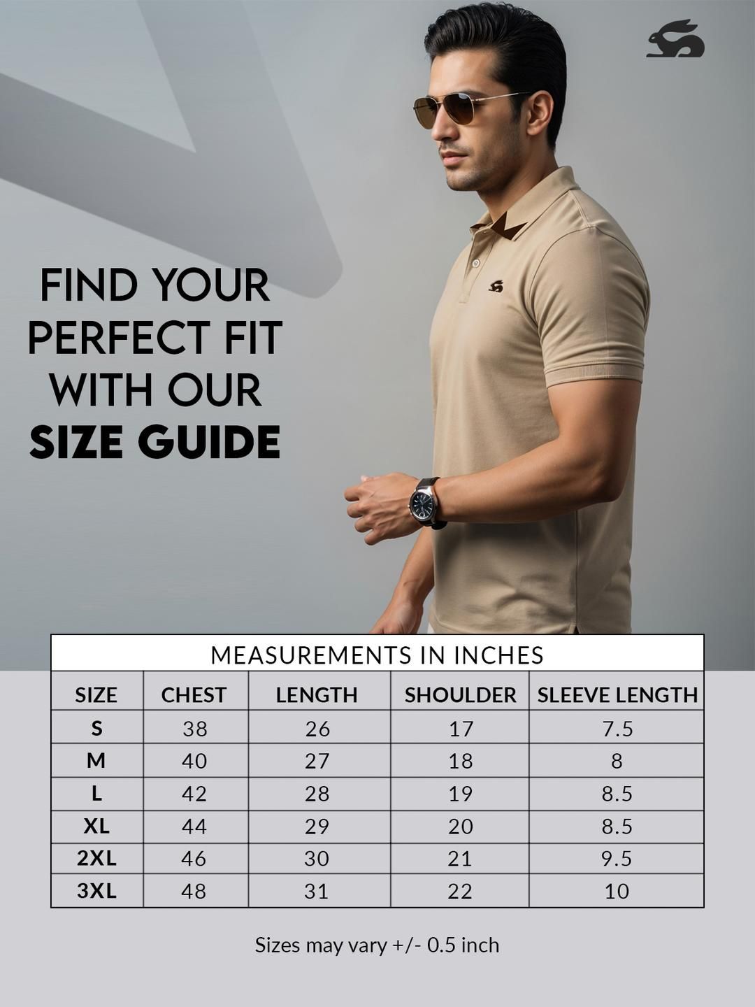 ADRO Men Beige Cotton Tshirts