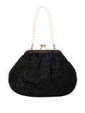 Lino Perros Floral Embroidered Party Purse
