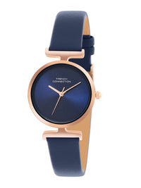 French Connection Fall Winter 25 Women Dial & Leather Straps Analogue Watch FCU7UL