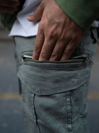 Powerlook Men Olive Biasa Cargo Pant