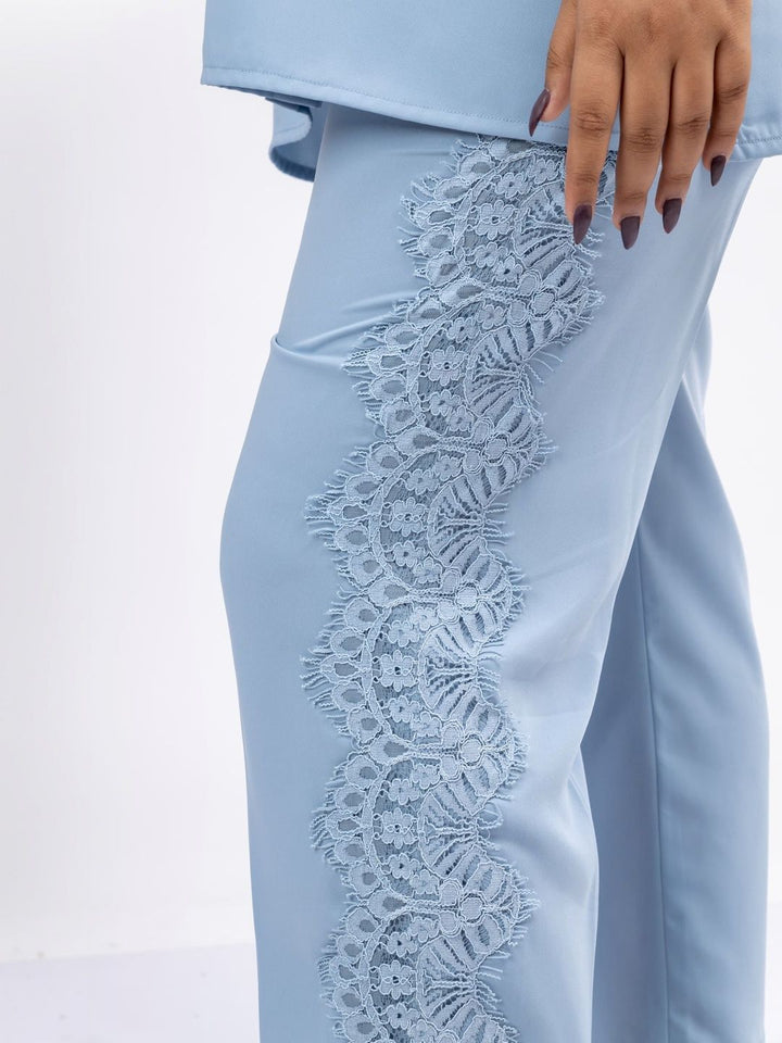 Mamicha Shirt Collar Shirt & Trousers Co-Ords