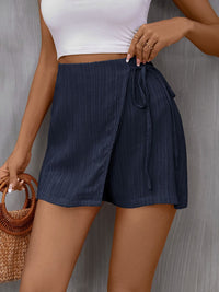 DressBerry Textured Wrap Skorts
