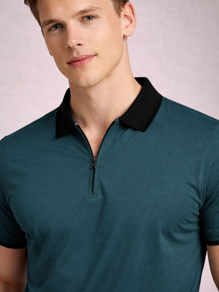 Baju-T Kolar Polo ADRO Lelaki