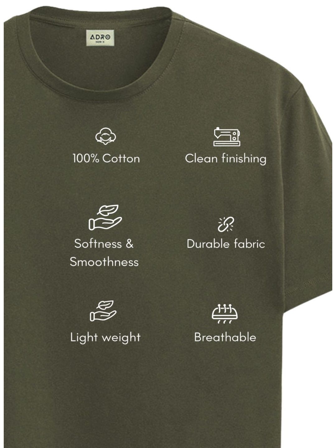 ADRO Men Printed T-shirt