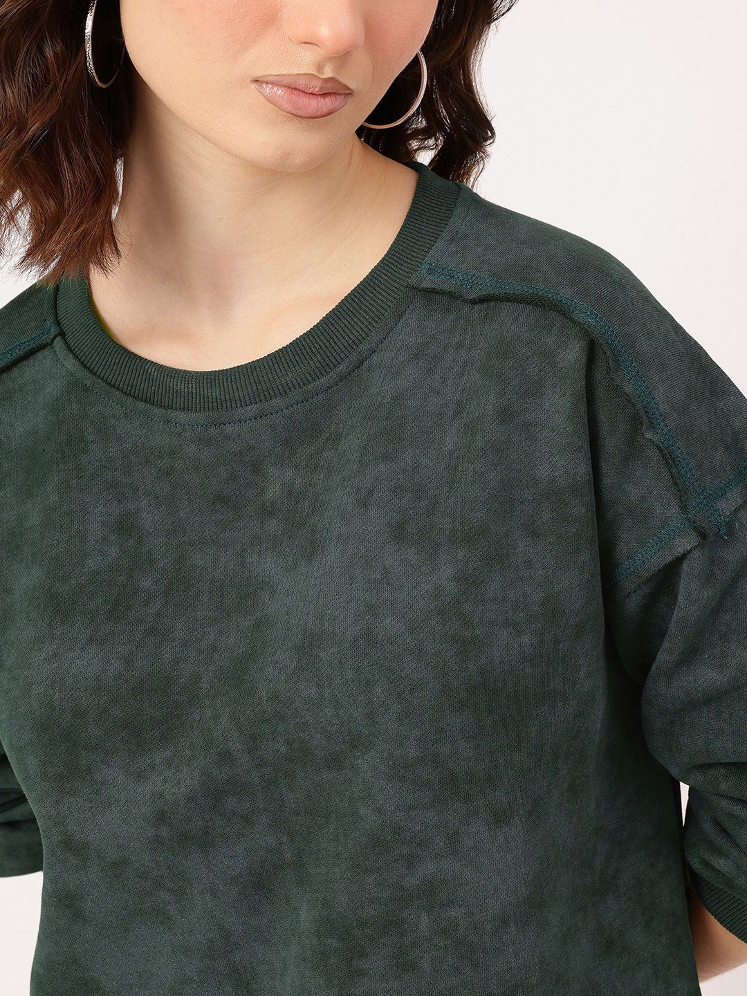 DressBerry Urban Utility Pure Cotton Dyed Sweatshirt
