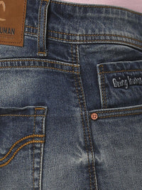 Being Human Men Slim Fit Clean Look Light Fade Jeans