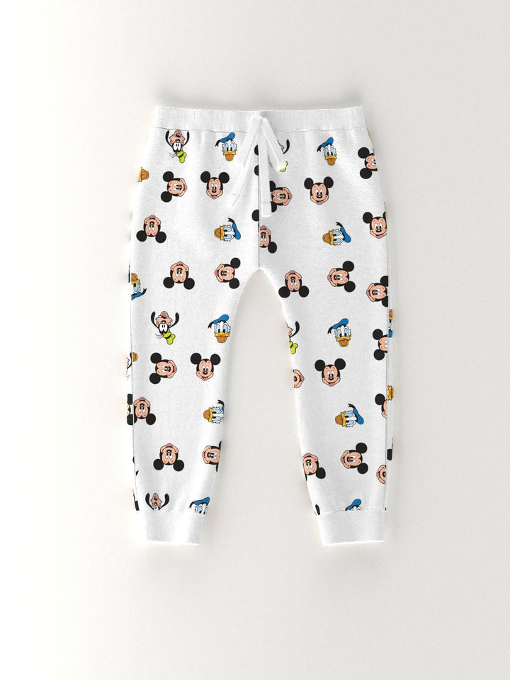 Nauti Nati Boys Printed Short Sleeves Pure Cotton T-shirt With Joggers
