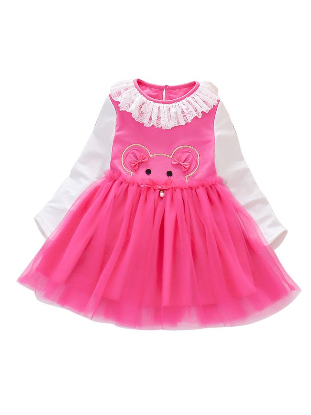 Gadis YK menyala Tulle Fit & Flare Dress