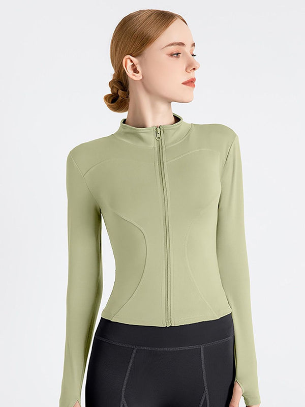 HRX by Hrithik Roshan Mock Collar Long Sleeves Sporty Jacket