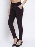Seluar Slim Fit Wanita KLOTTHE Mid-Rise