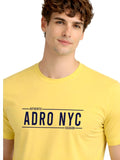 ADRO Men Typography Printed T-shirt