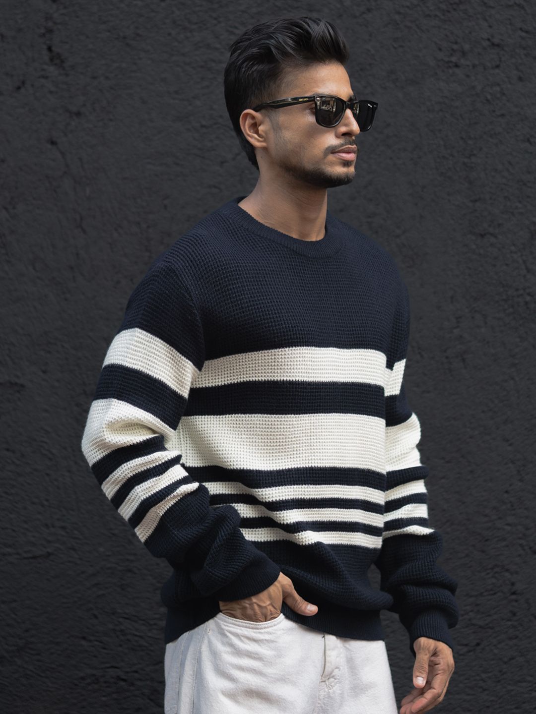 Powerlook Men Striped T-shirt