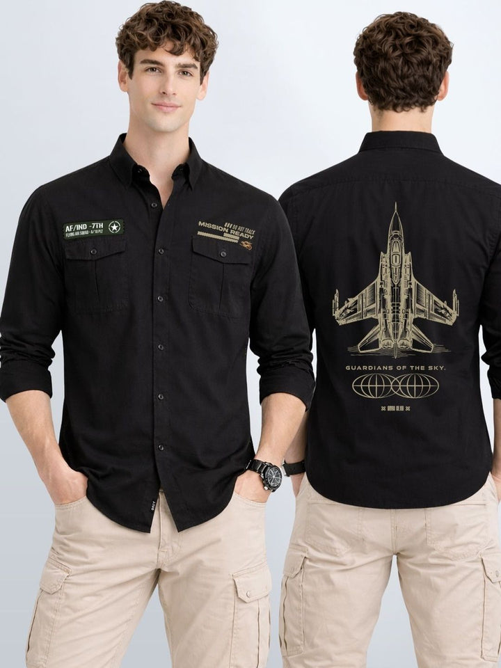 ADRO Men Standard Printed Casual Shirt