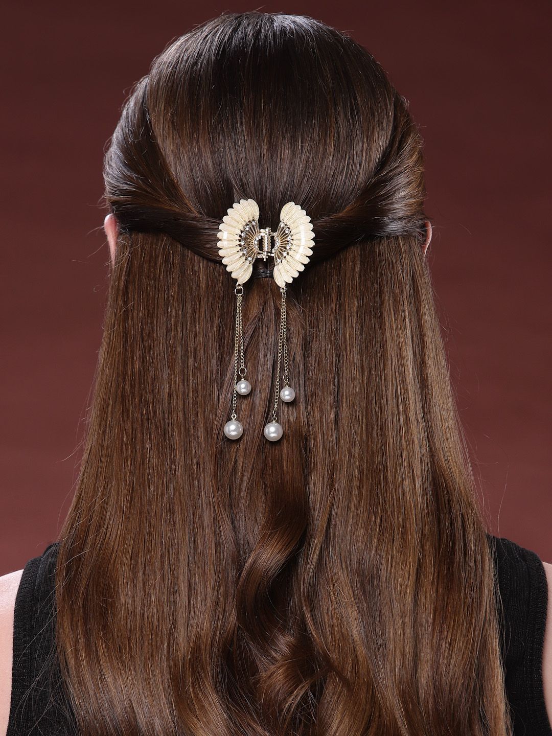 PANASH Women Embellished Claw Clip