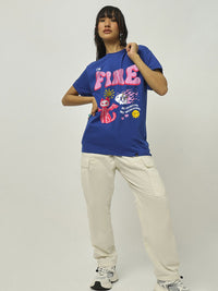 T-shirt dicetak wanita bewakoof