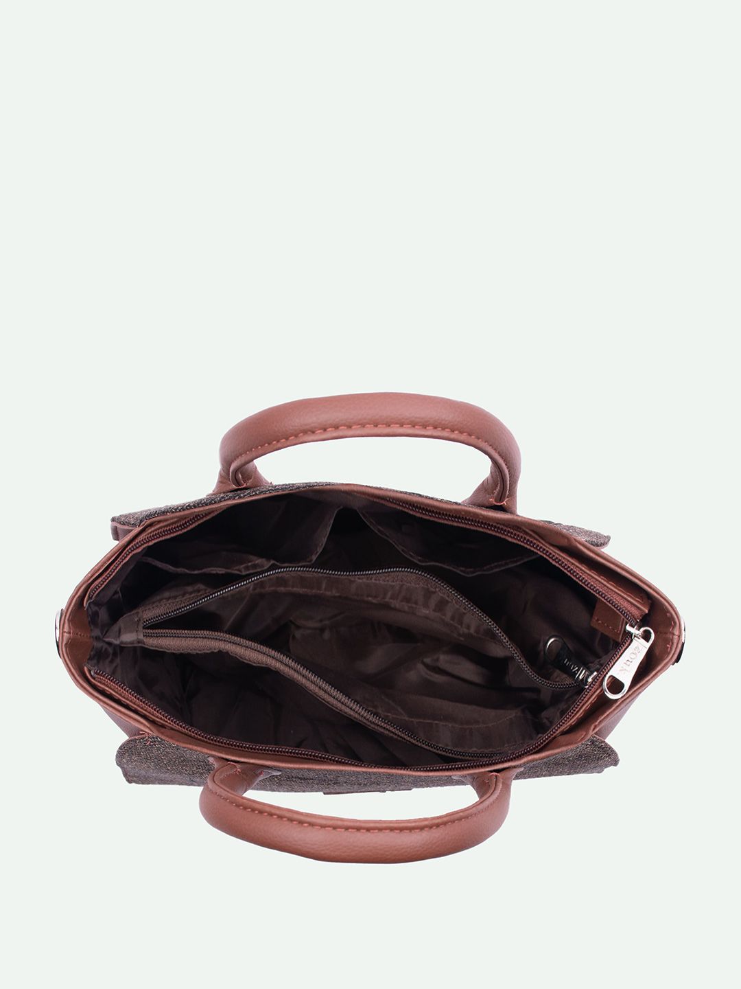 ZOUK Women Geometric Printed Swagger Handheld Bag