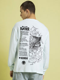 Bewakoof Men Graphic Printed Round Neck Pure Cotton Oversized T-Shirt