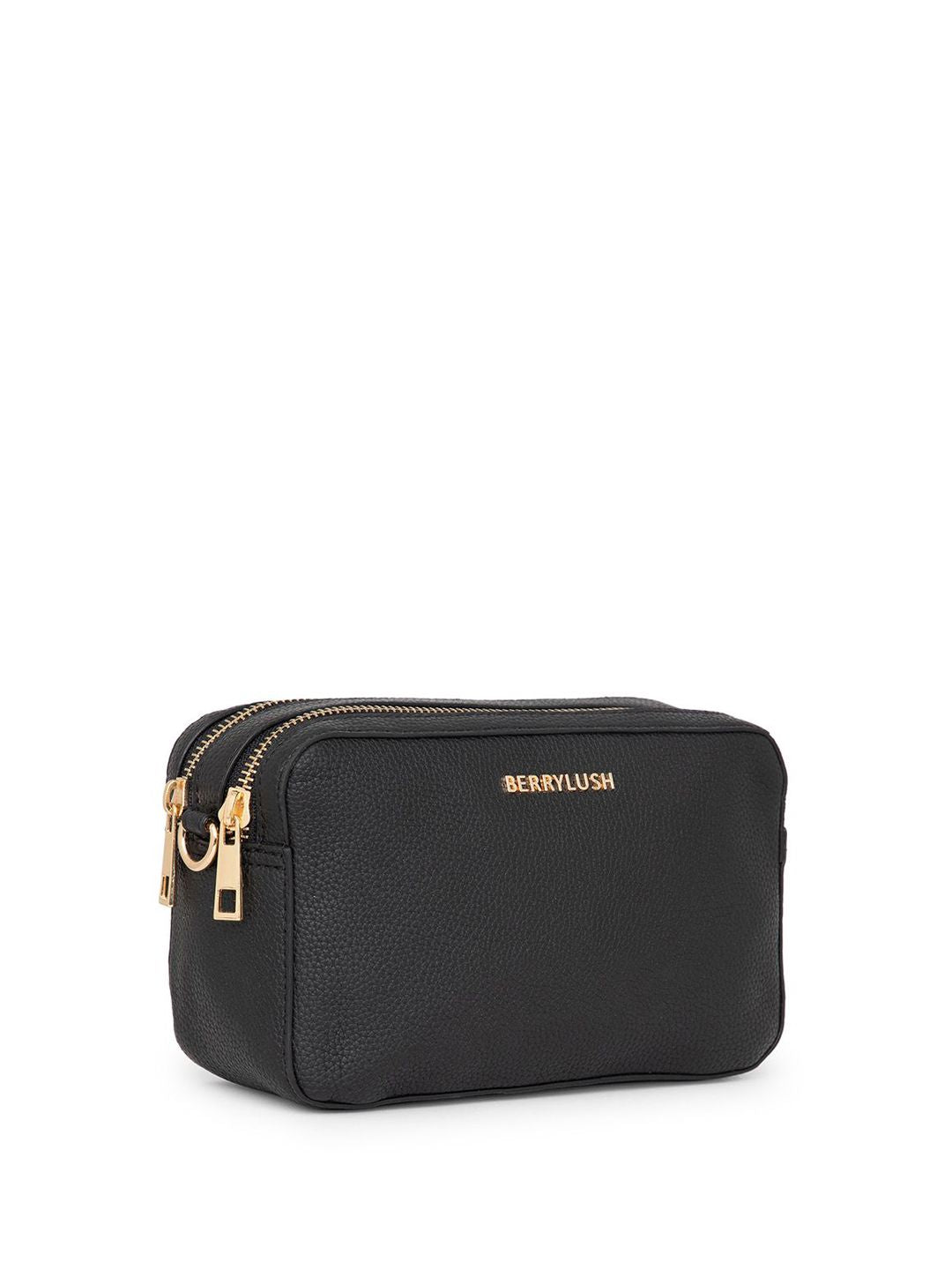 Berrylush Women Textured Solid Structured Sling Bag