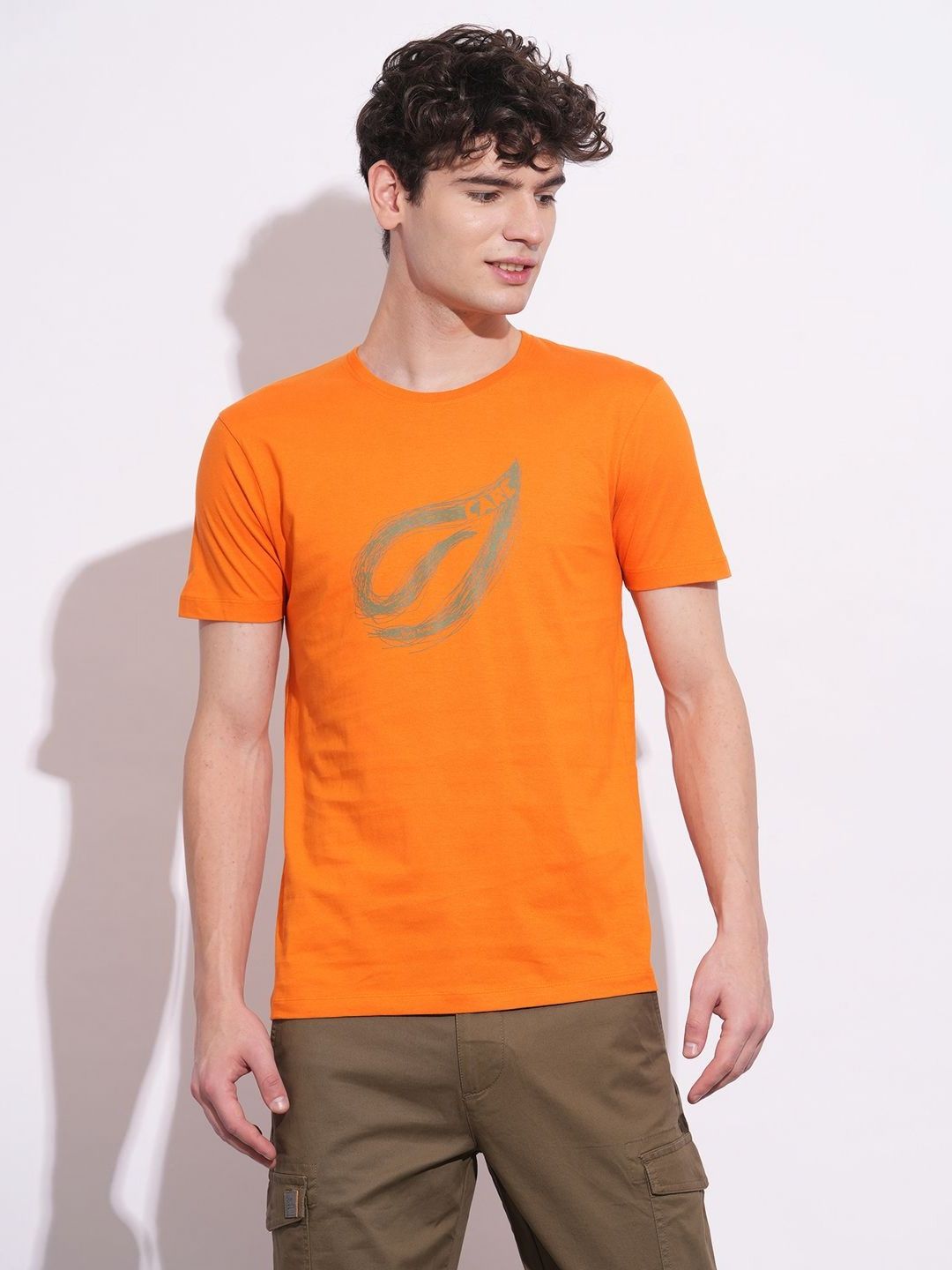 Being Human Men Printed Slim Fit T-shirt