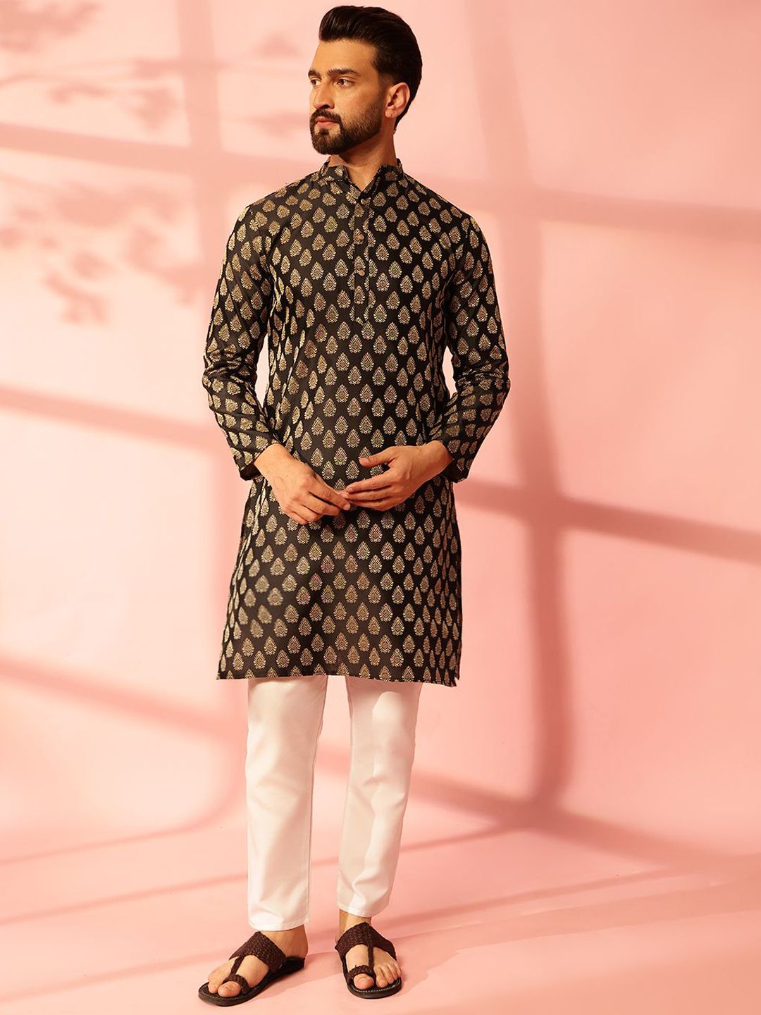 Anouk Men Regular Kurta with Pyjamas