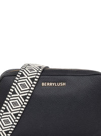 Berrylush Women Textured Solid Structured Sling Bag
