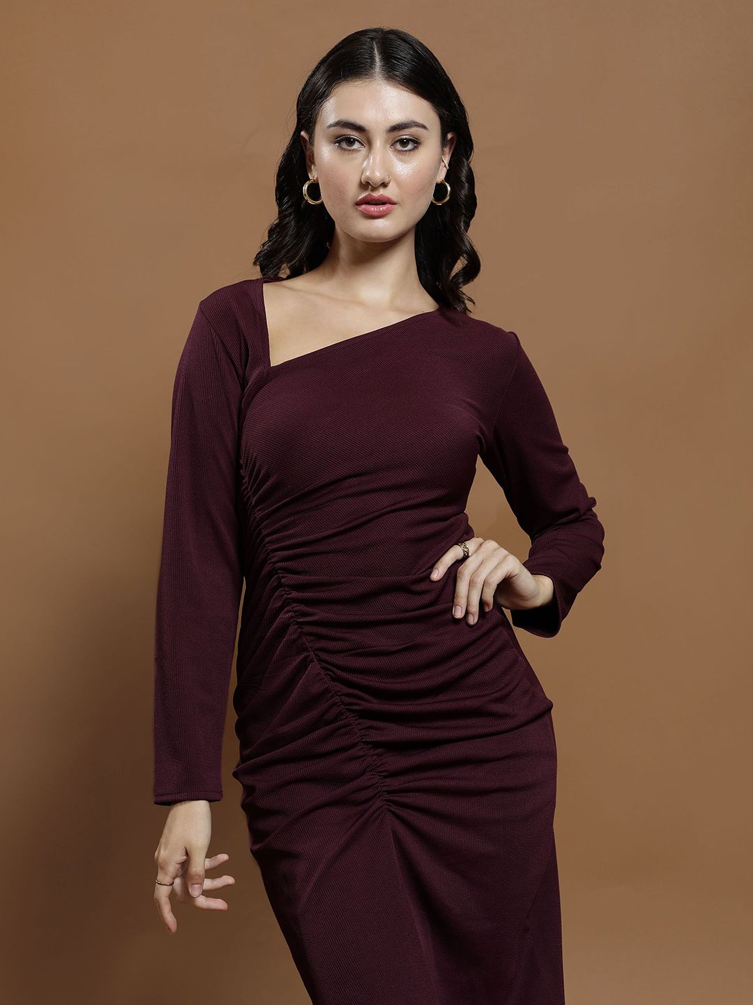 Pakaian midi bodycon athena