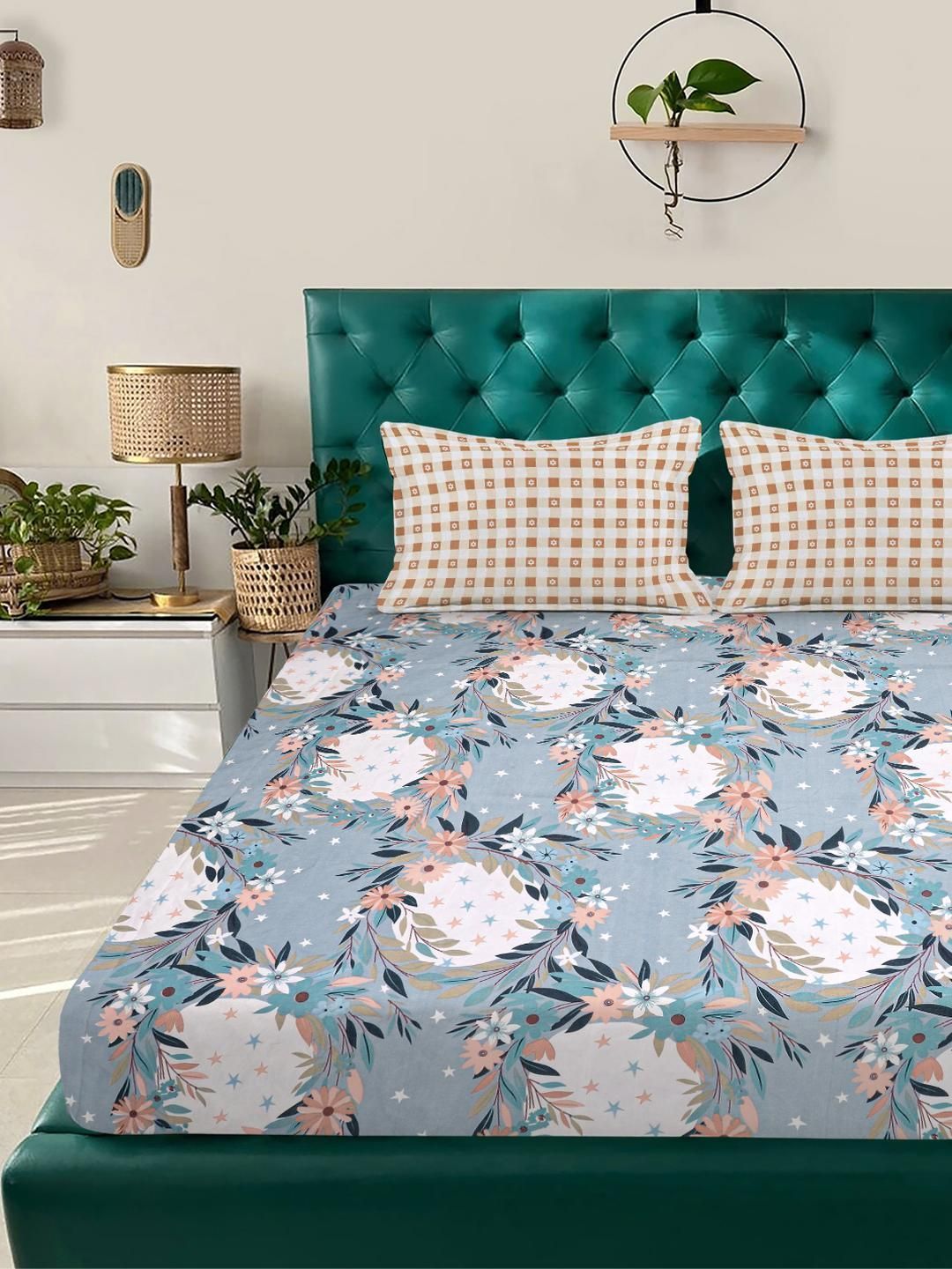 KLOTTHE Blue 300 TC Polycotton Fine King Cadar