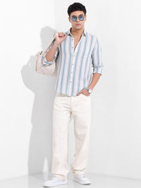 The Indian Garage Co Men Cotton Relaxed Fit Mid-Rise Jeans
