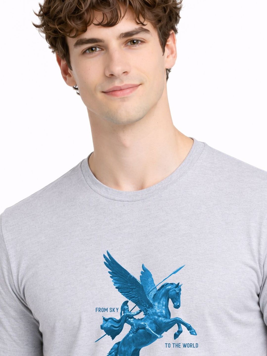 ADRO Men Printed T-shirt
